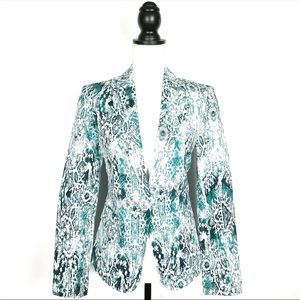 NWT Jones New York Snakeskin Print Blazer